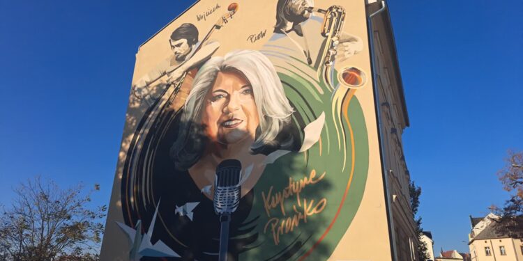 Mural Krystyny Prońko walczy o miano najciekawszego muralu w Polsce