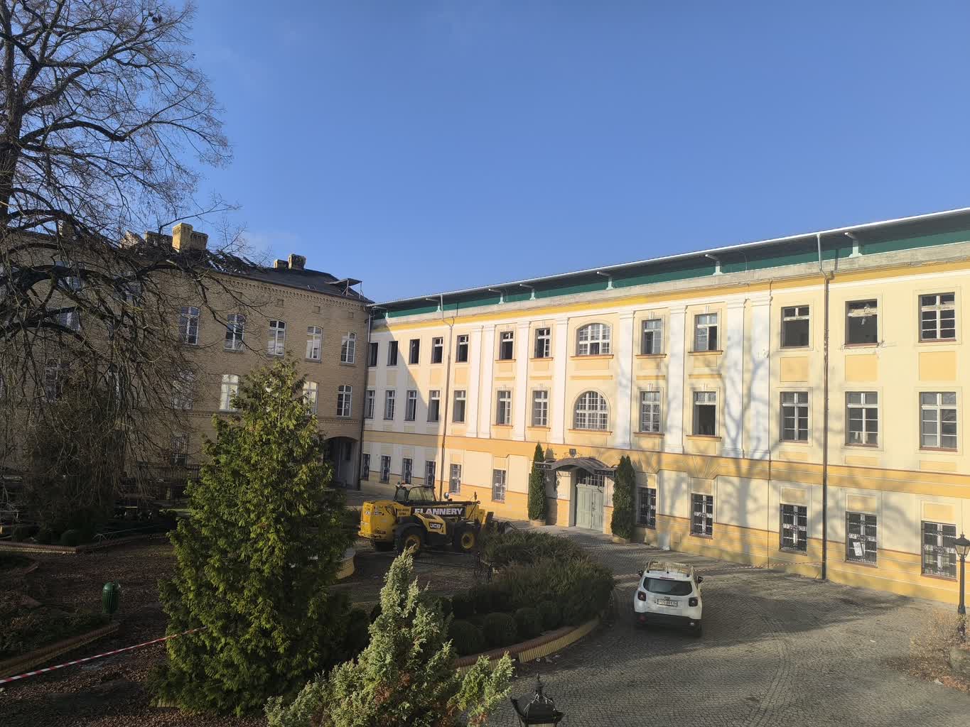 Po pożarze przy Teatralnej budynki AJP już zabezpieczone