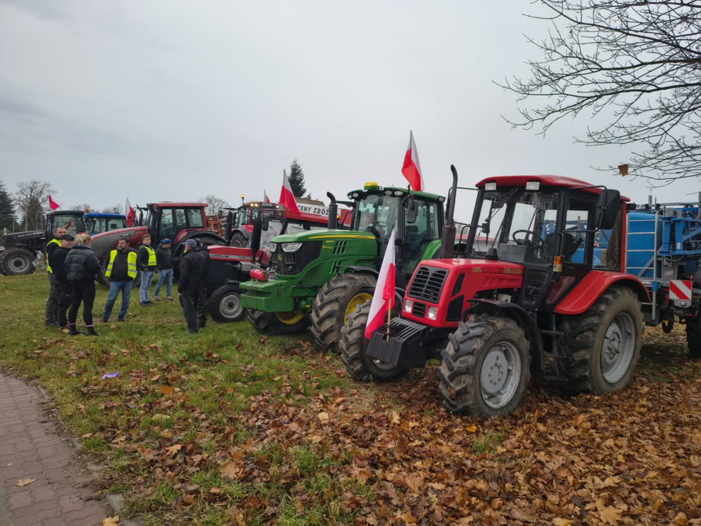 Protest rolników i utrudnienia na DK22