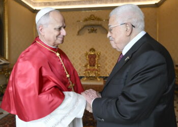 Papież spotkał się z palestyńskim przywódcą Mahmudem Abbasem