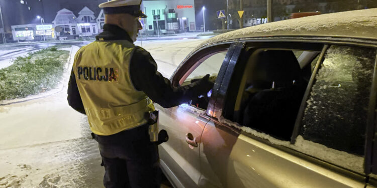 Trzy punkty kontroli, trzech pijanych kierowców