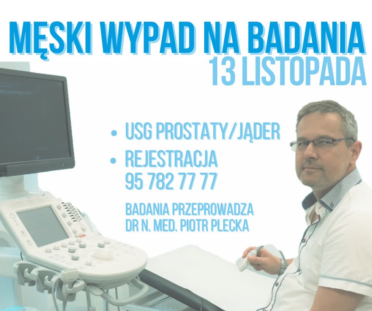 Męskie Badania w gorzowskim szpitalu