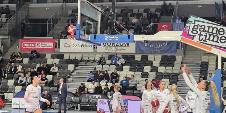 Studio Arena: Enea AJP Gorzów – Zagłębie Sosnowiec