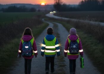 Trwa konkurs Komendy Głównej Policji „Odblaskowa szkoła 2025”. Zabłyśnij pomysłem na bezpieczeństwo!