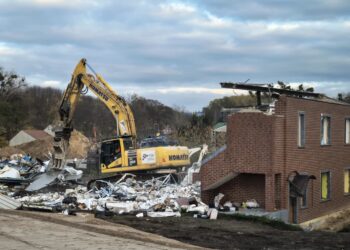 Wielka demolka na trasie obwodnicy