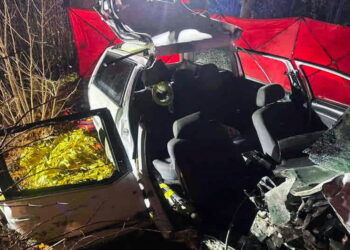 Tragedia w Kurowie. Nastolatek uderzył samochodem w drzewo. Zginęły dwie nastolatki