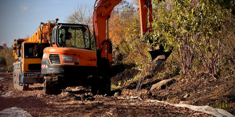 Nowy rów i kanalizacja deszczowa przy ul. Warszawskiej
