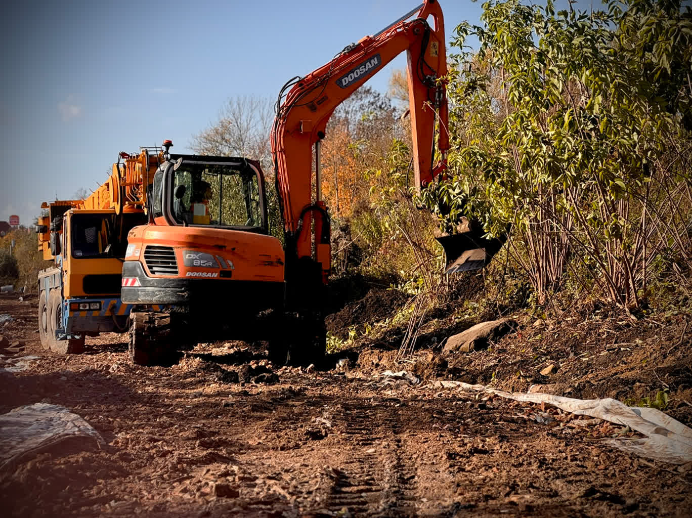 Nowy rów i kanalizacja deszczowa przy ul. Warszawskiej