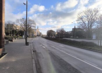 Wigilijny poranek na ulicach Gorzowa