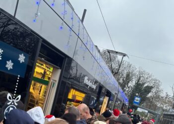 Mikołajkowy tramwaj wyjechał na ulice Gorzowa