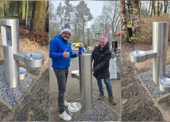 W Parku Kopernika napijesz się kranówki