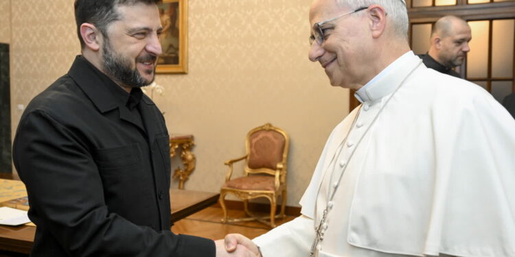 Papież Leon XIV przyjął w Castel Gandolfo prezydenta Zełenskiego