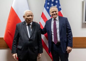 Ambasador USA spotkał się z prezesem PiS Jarosławem Kaczyńskim