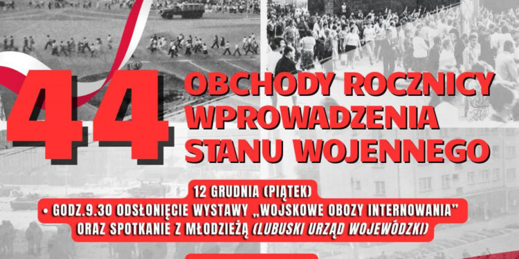 W sobotę 44. rocznica wprowadzenia stanu wojennego
