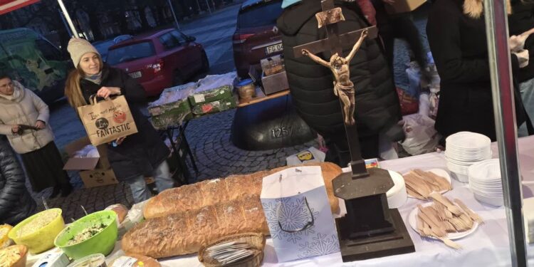 Charytatywna akcja na Placu Grunwaldzkim