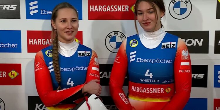 Saneczkarki z Nowin Wielkich po pierwszym pucharowym starcie