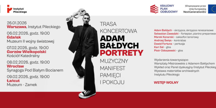 Adam Bałdych zaprasza na koncert „Portraits”