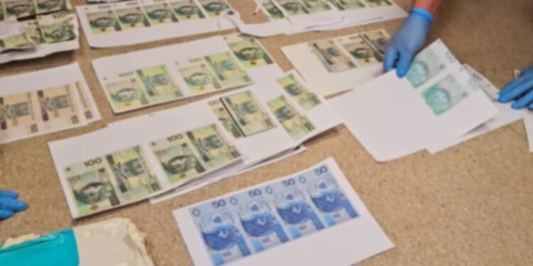 Fałszowali pieniądze. Grozi im wieloletnie więzienie