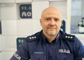 Grzegorz Jaroszewicz, rzecznik gorzowskiej policji
