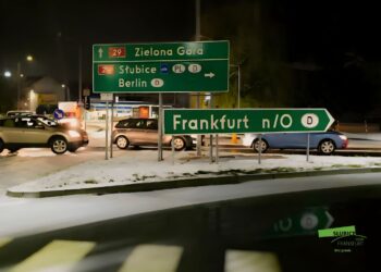 Płynny ruch w okolicach Słubic i Świecka