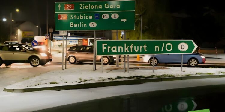 Płynny ruch w okolicach Słubic i Świecka