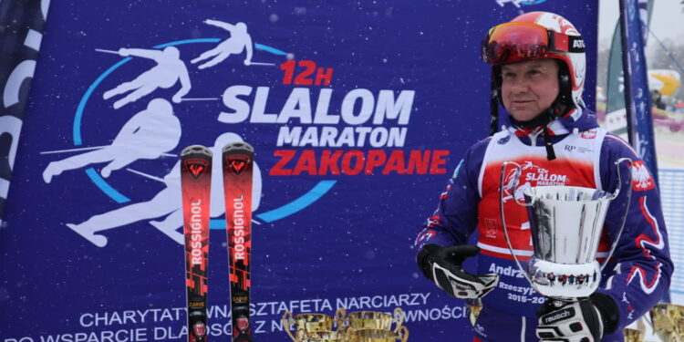 Prezydent Nawrocki patronem Slalom Maratonu w Zakopanem. Na starcie Andrzej Duda