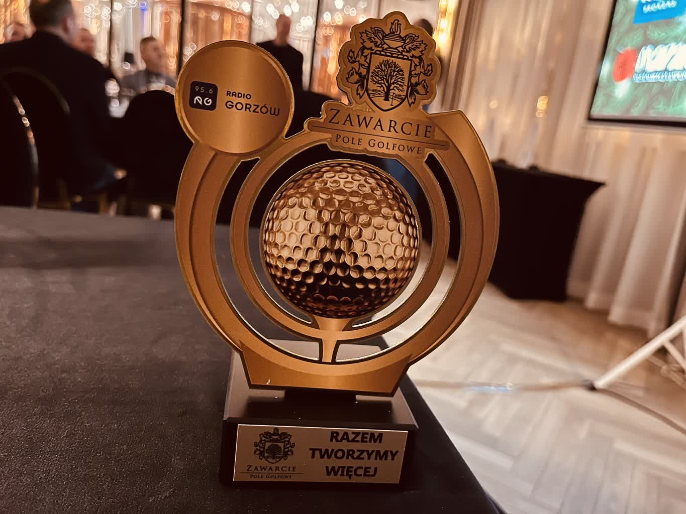 Radio Gorzów uhonorowane przez Pole Golfowe Zawarcie
