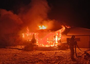 Bez ofiar w pożarze domku na Osiedlu Poznańskim