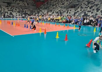 Sport i zabawa. Przedszkolaki pobiły Arenę Gorzów