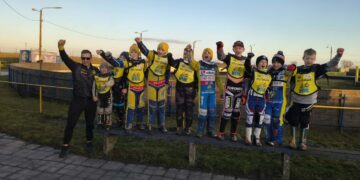 Miniżużlowcy po pierwszym treningu