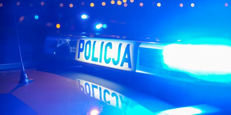 Agresywny pacjent zatrzymany przez policjantów