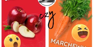 Marchew czy jabłko? Zagłosuj, nim spróbujesz!