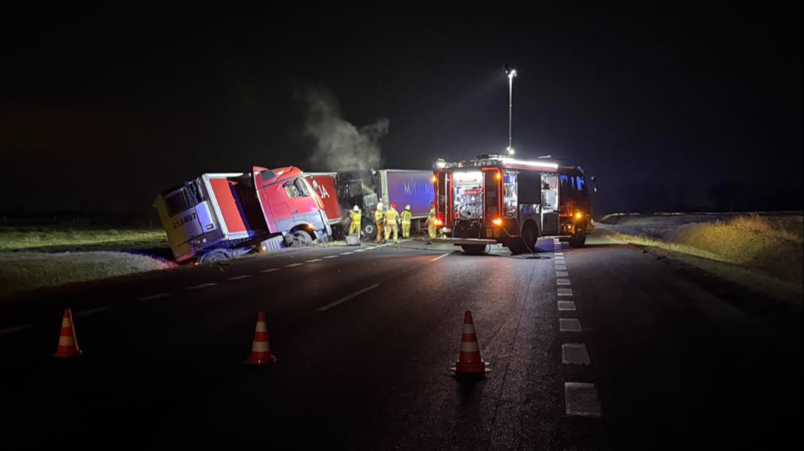 Zarzuty dla kierowcy ciężarówki po śmiertelnym wypadku na „starej trójce”