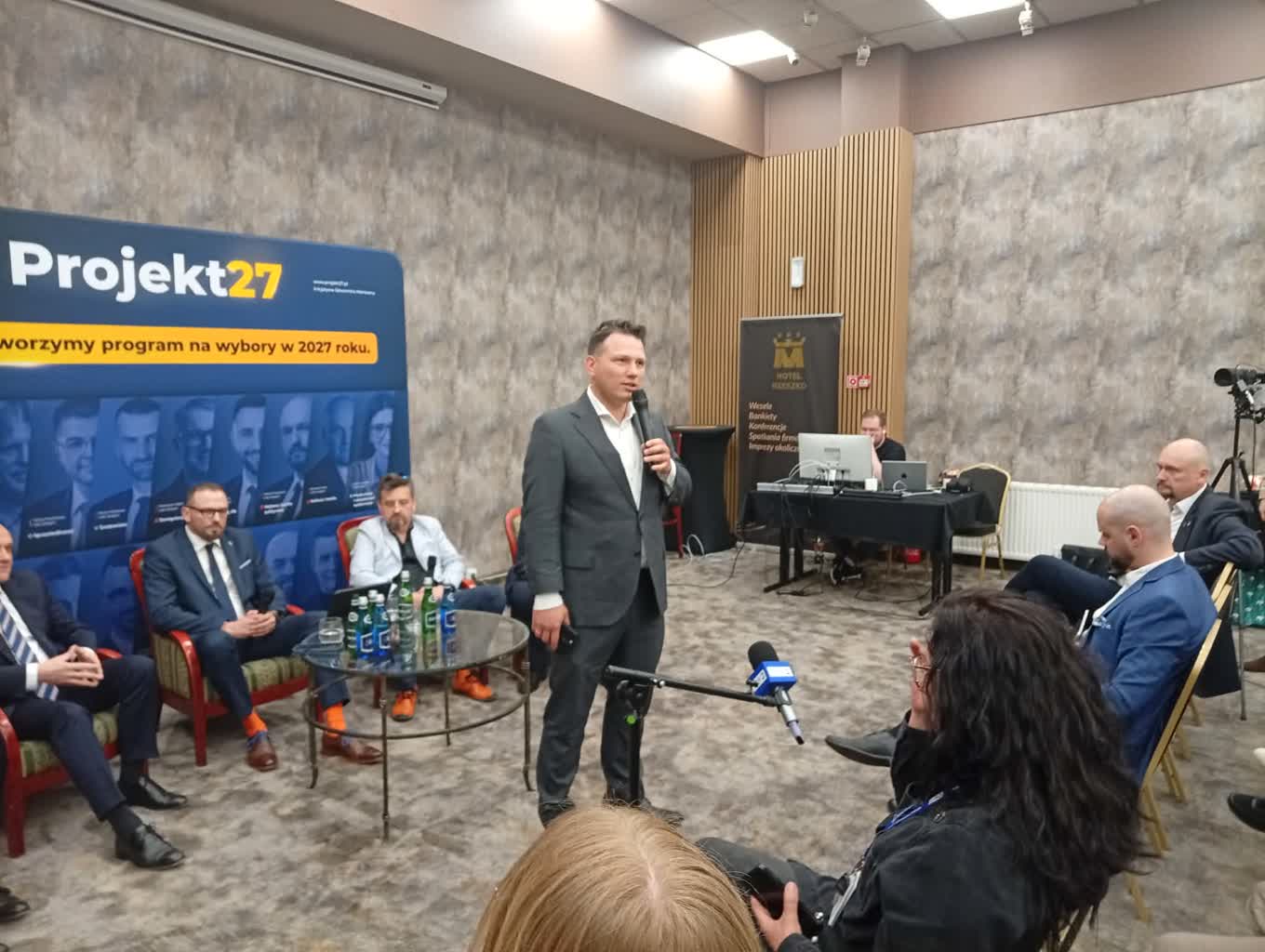 Sławomir Mentzen w Gorzowie. Mówił o kulturze i mediach