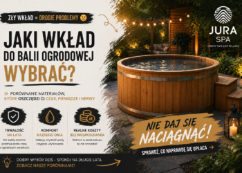 Jaki wkład do balii ogrodowej wybrać? Porównanie materiałów – podpowiada JuraSPA