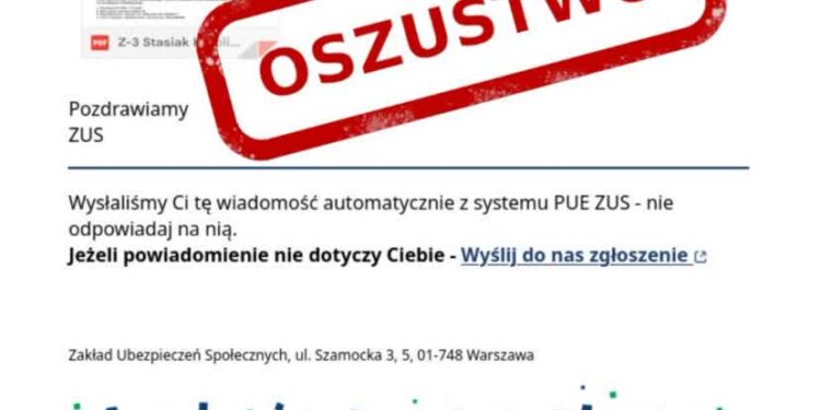Nie kliknął w link z SMS-a. Dzięki temu uniknął utraty danych