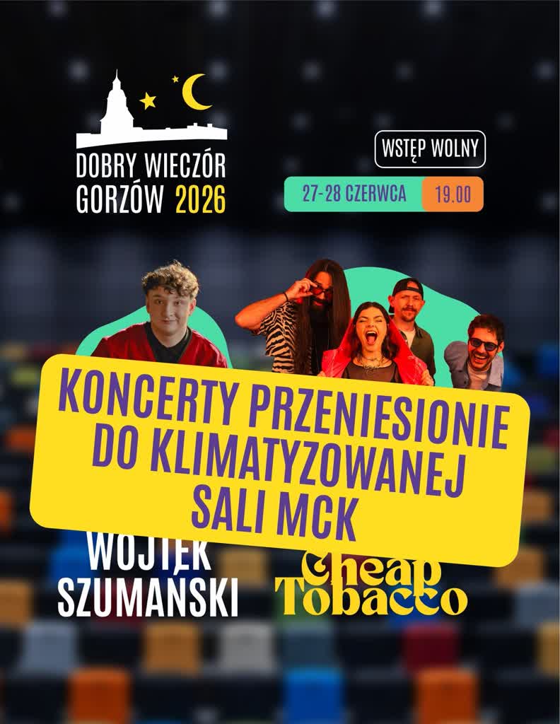 Fala upałów zmienia weekendowe plany koncertowe