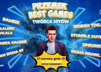 Dziś Wartownia otwiera się na najmłodszych. Wystąpi Przemek The Best Games
