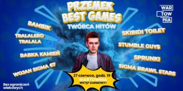 Dziś Wartownia otwiera się na najmłodszych. Wystąpi Przemek The Best Games