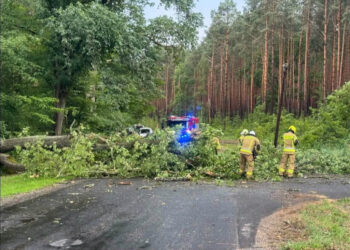 Groźne burze nad regionem. Strażacy podsumowują działania