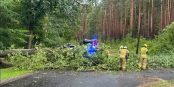 Groźne burze nad regionem. Strażacy podsumowują działania