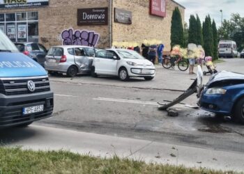 Tata z dzieckiem trafili do szpitala