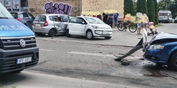 Tata z dzieckiem trafili do szpitala