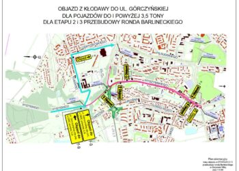 Zmiany na rondzie Barlineckim w Gorzowie