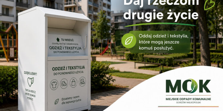 Na osiedlach w Gorzowie staną kontenery na tekstylia