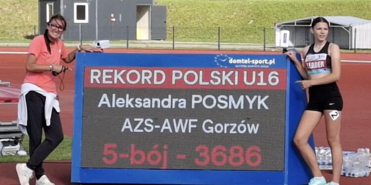 Nowy rekord Polski, czyli kolejny talent w rodzinie Posmyków!