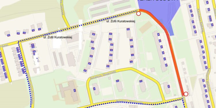Kierowców czekają utrudnienia na ul. Kazimierza Wielkiego