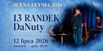 Wieczór z piosenkami Danuty Rinn na letniej scenie