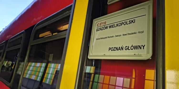 Pociągi odjeżdżające z Gorzowa mogą promować region
