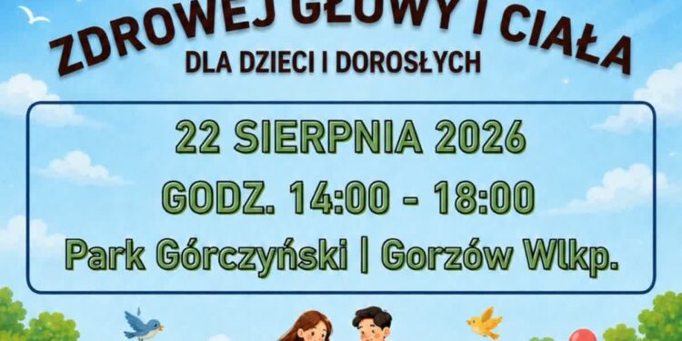 Zdrowa głowa i sprawne ciało. Piknik dla całych rodzin w Gorzowie